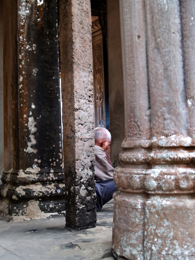 Cambodian Man at Angkor