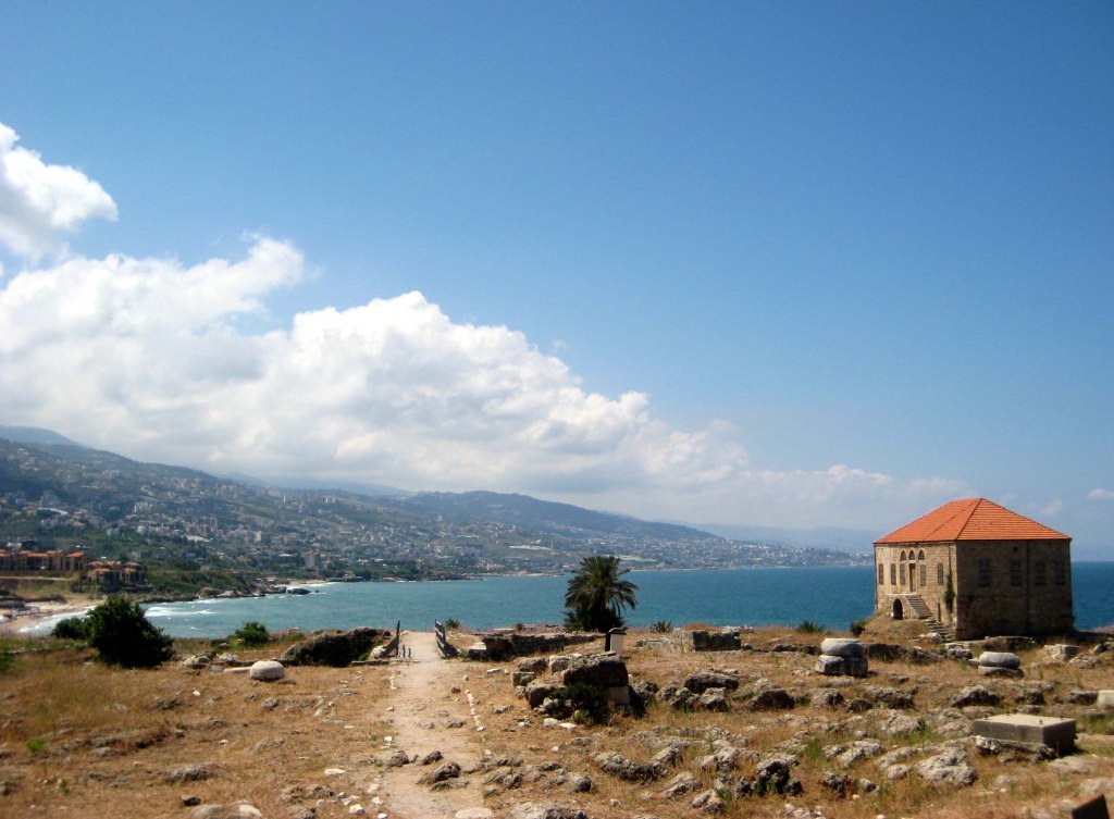 Byblos looking towards Beirut