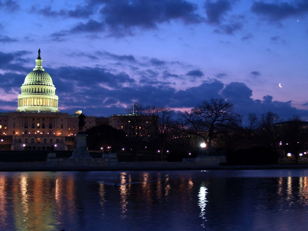 Capitol Building at Dawn Washington DC