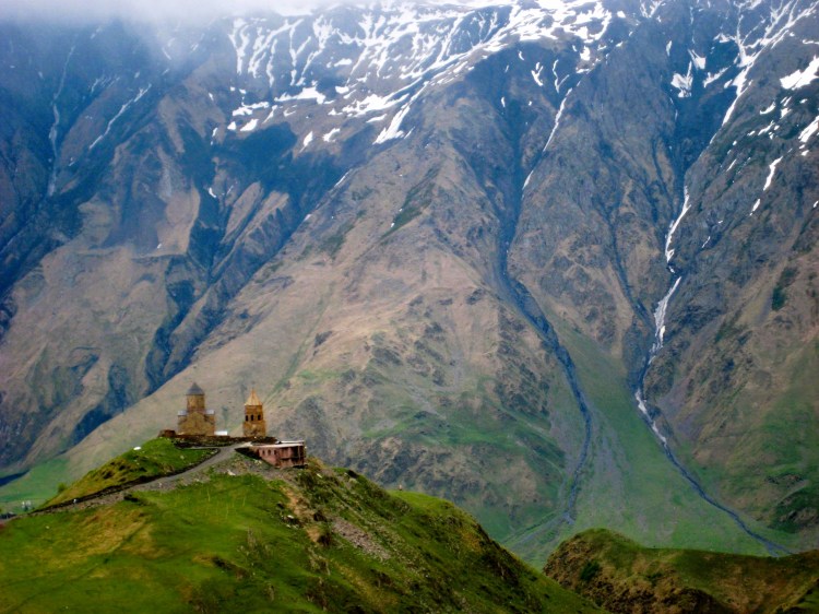 Kazbegi Gergeti Trinity Church Georgia