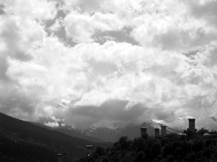 Mestia Georgia towers