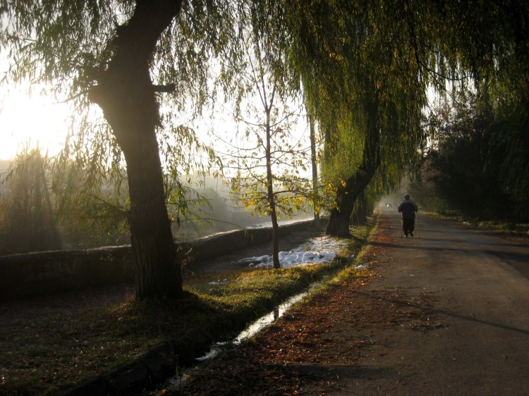 Morning Walk in Osh Kyrgyzstan