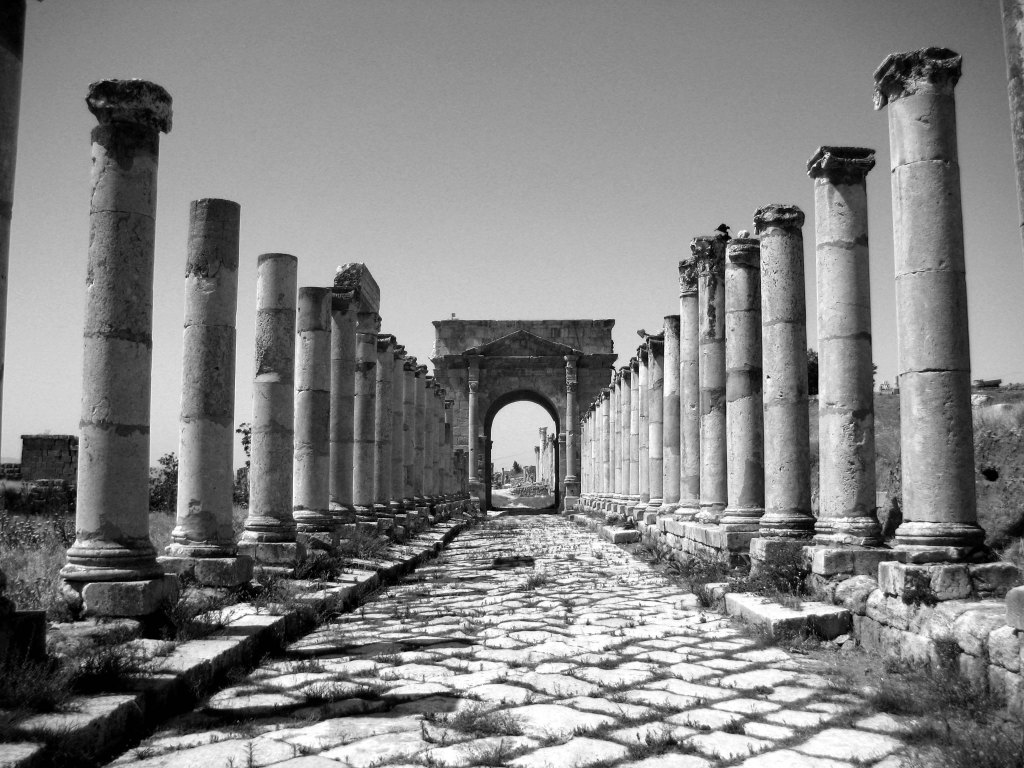 Northern Tetrapylon - Jerash