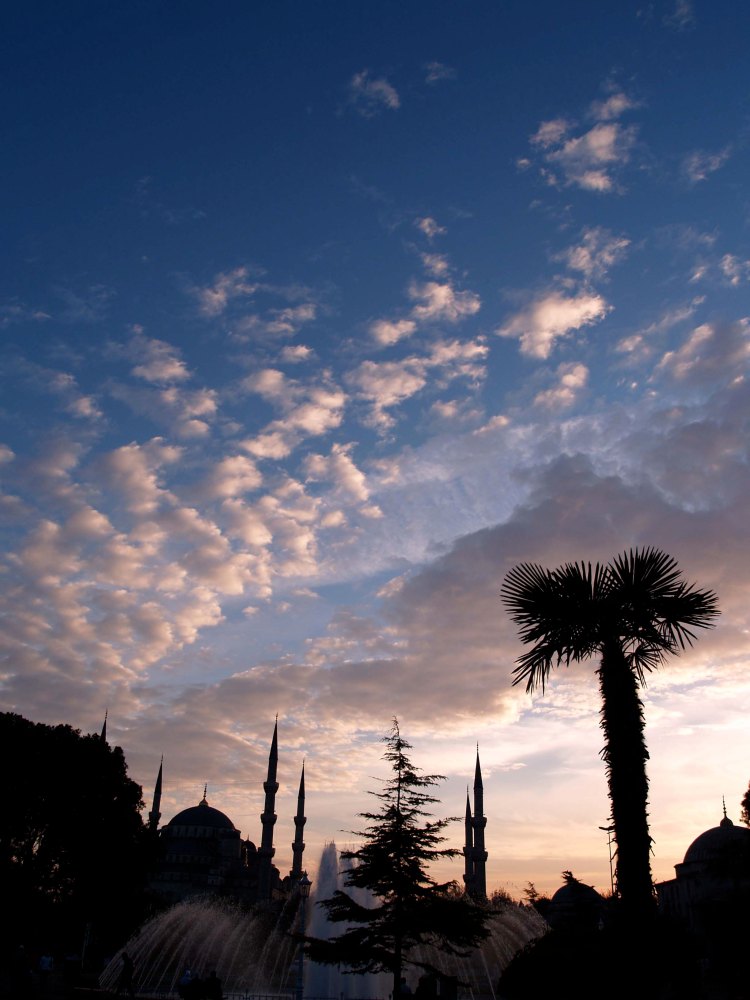 Sunset over Istanbul
