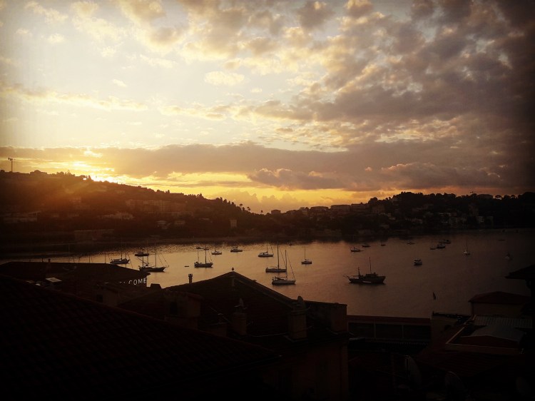 Sunset at Villefranche-sur-mer