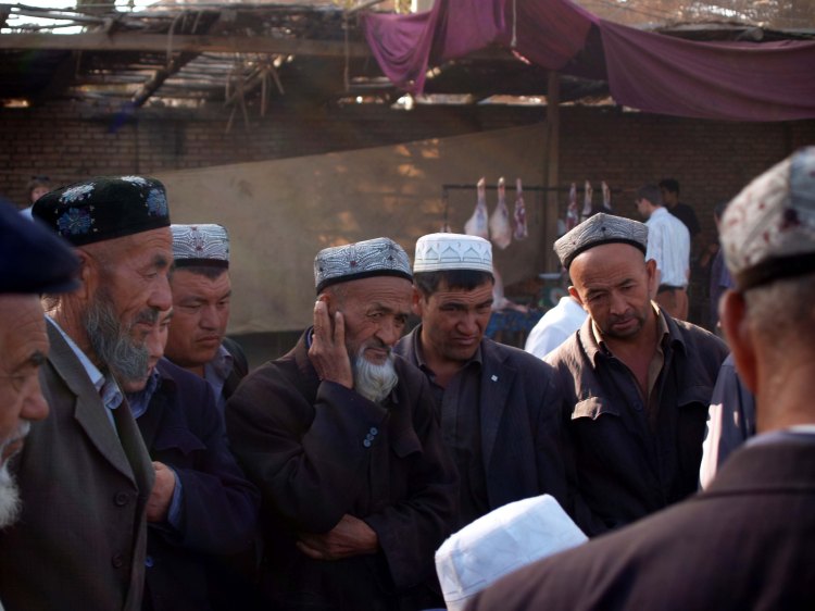 uyghur-men-in-kashgar-china